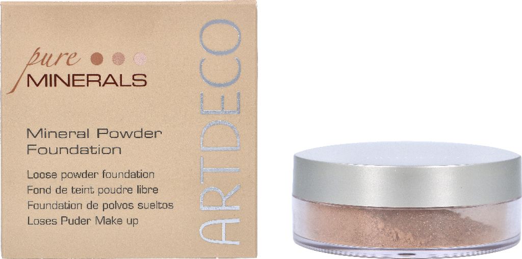ARTDECO Mineral Powder Foundation, Topf, Pulver, ölige Produktbild 