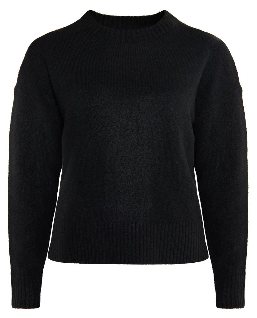 VINAJA damen strickpullover - schwarz, L