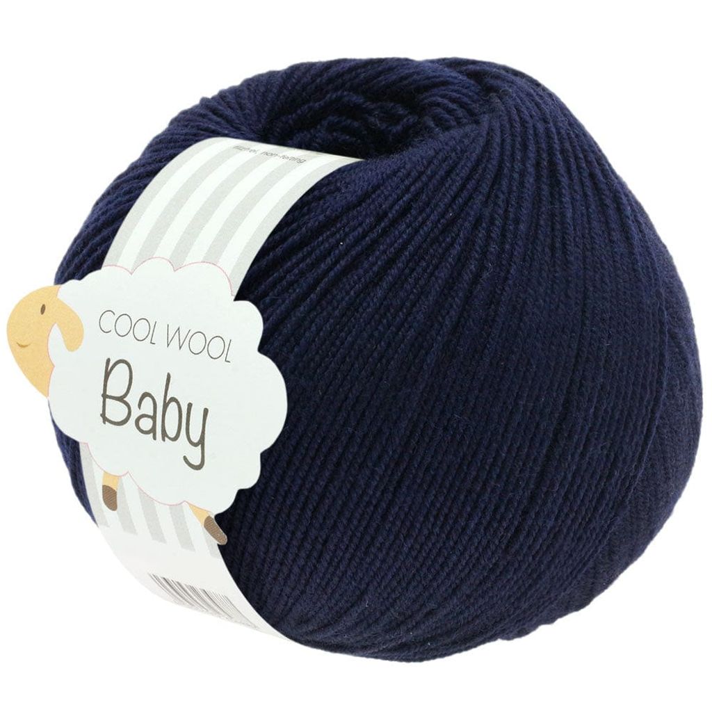 Lana Grossa - Cool Wool Baby 0210 nachtblau Produktbild 