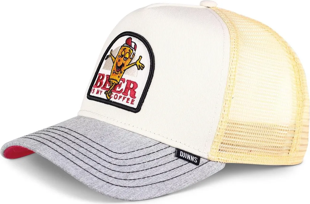 Casquette Ajustable Grise DJINNS HFT : Confort et Aération Garantis