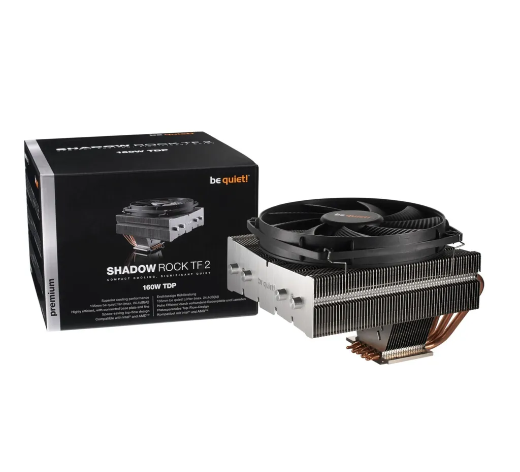 Refroidissement CPU Silencieux Shadow Rock TF 2 pour HTPC et Mini-ITX PC