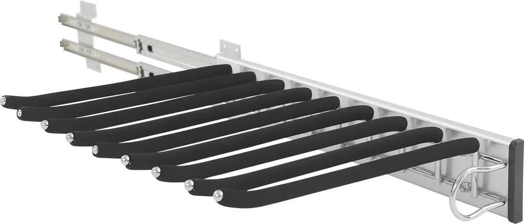 Support à pantalons anti-plis et stable pour optimiser votre armoire