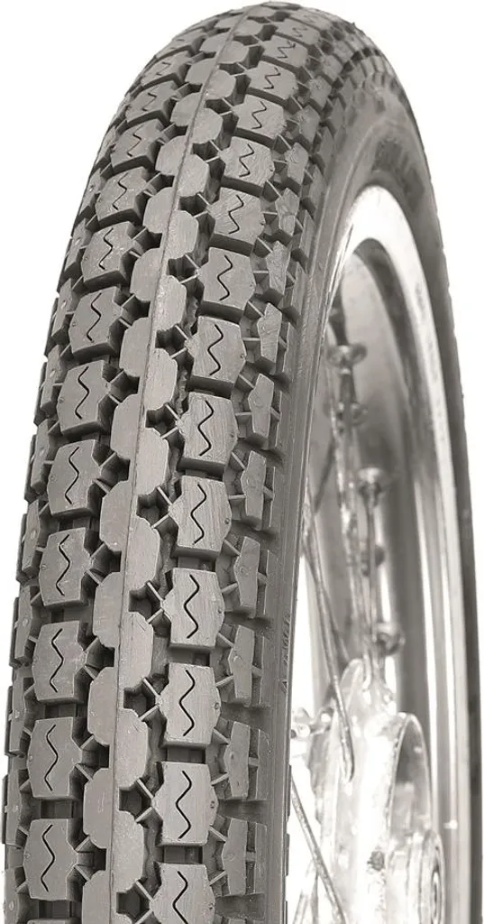 Pneu S-207 3.50-19 4PR/TT pour Moto Classique et Side-car Vintage