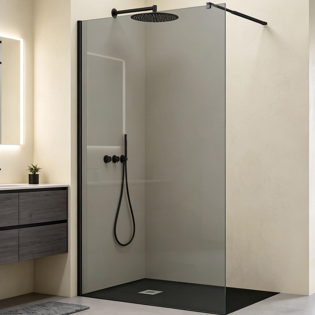 Mai & Mai 100x200cm Walk-In Dusche Duschwand für Dusche Produktbild 