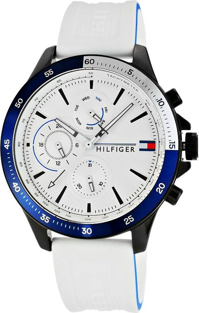 Weiß Tommy Hilfiger Armbanduhr Tommy Hilfiger Herren Armbanduhr