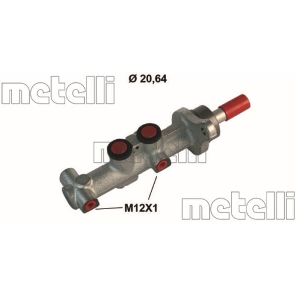 METELLI 05-0863 Bremszylinder Hauptbremszylinder für OPEL Vivaro A Kastenwagen (X83) Vivaro A Combi (X83) Vivaro A Pritsche / Fahrgestell (X83)