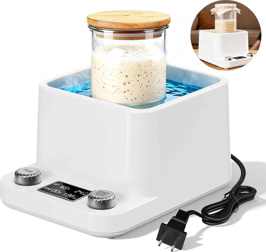 Sauerteig Fermenter mit Wasserbad, 1°F präzise Temperatur Produktbild 