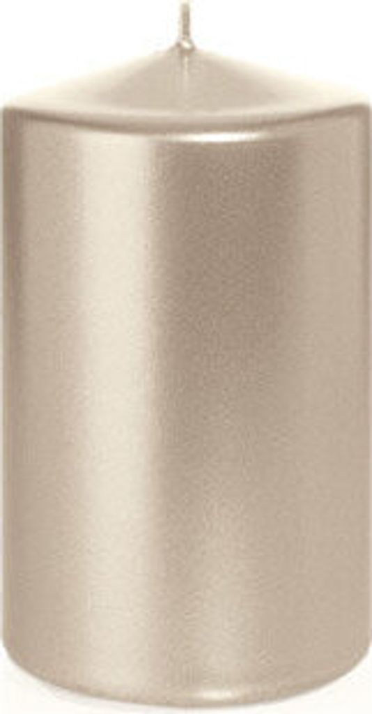 Stumpenkerzen in RAL-Qualität Perle 100 x Ø 68 mm, 12 Stück