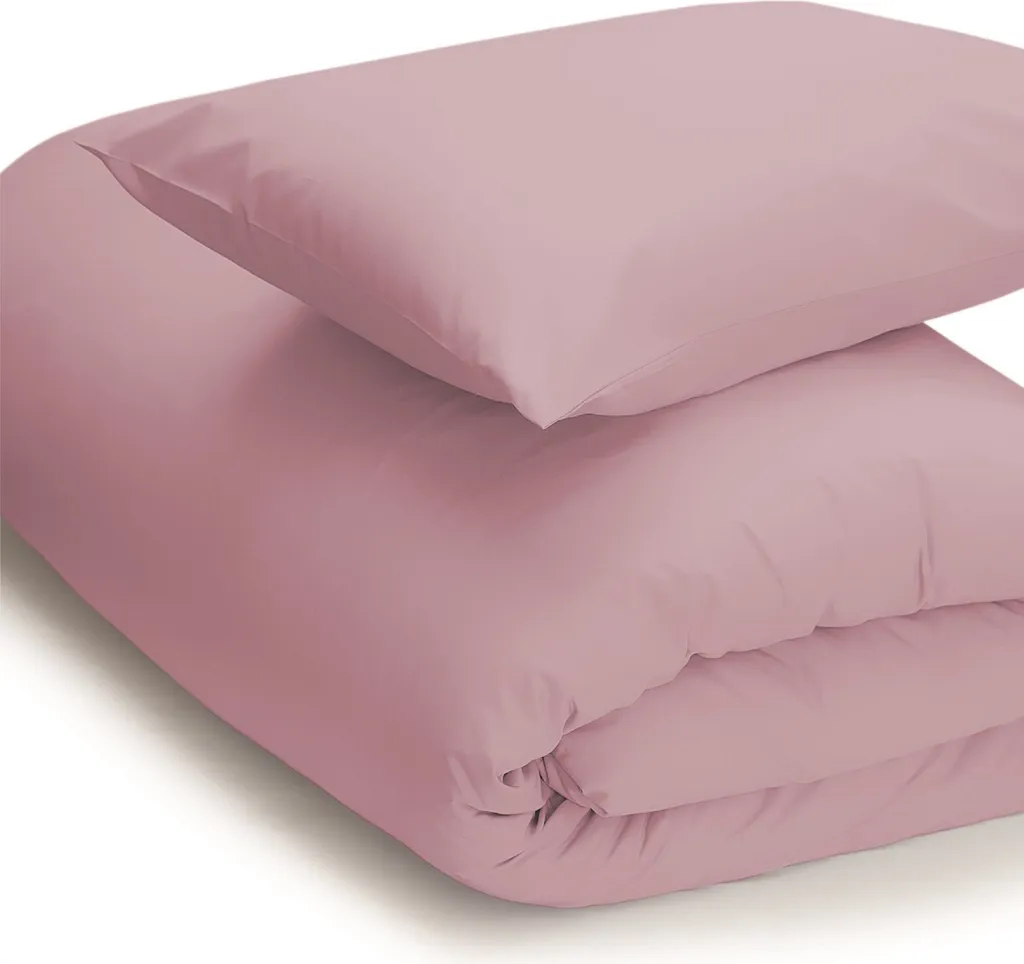 Belledorm BM169 Copripiumino Rosa Singolo - Qualità Hotel 200TC