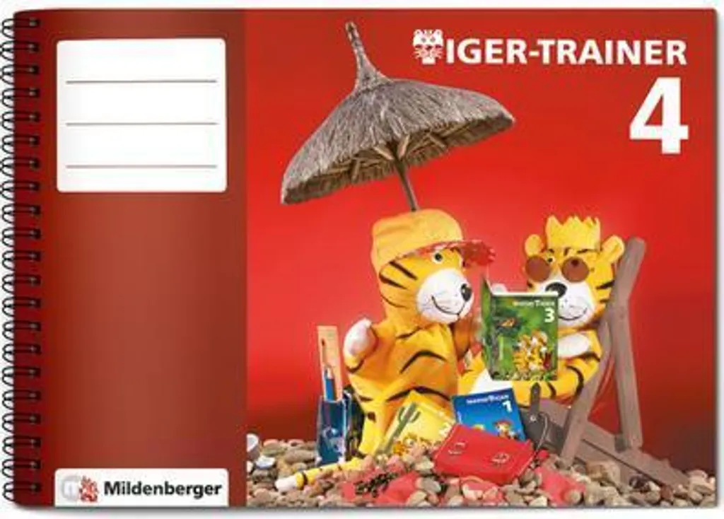 Apprendre l'allemand facilement avec le cahier Tiger-Trainer 4