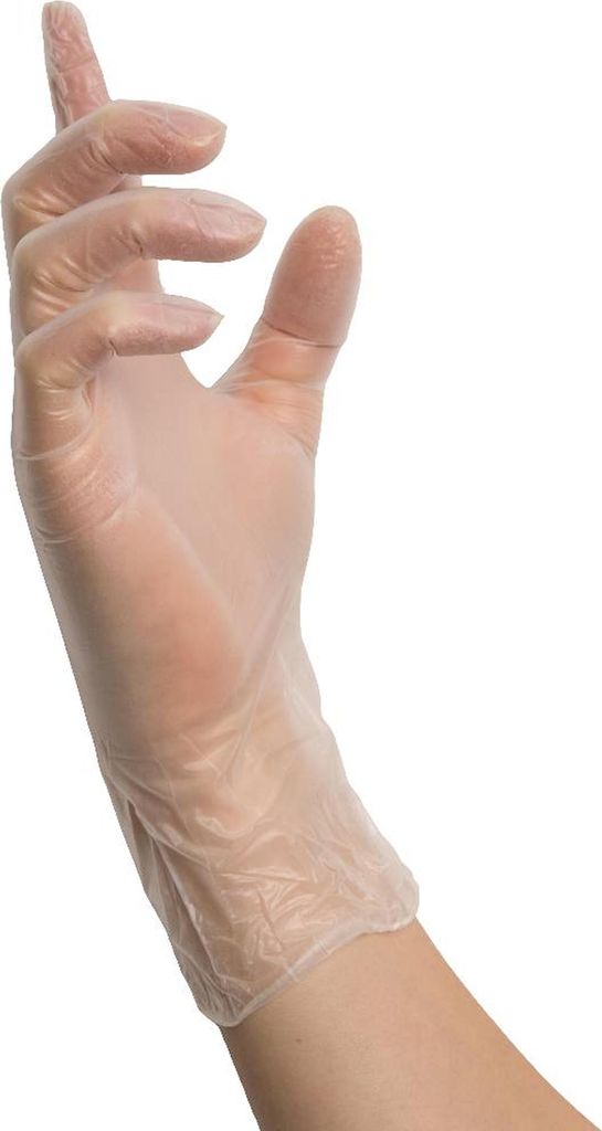 1000 Nitras VINYL Vinylhandschuhe | Gr. S | gepudert| Einweghandschuhe