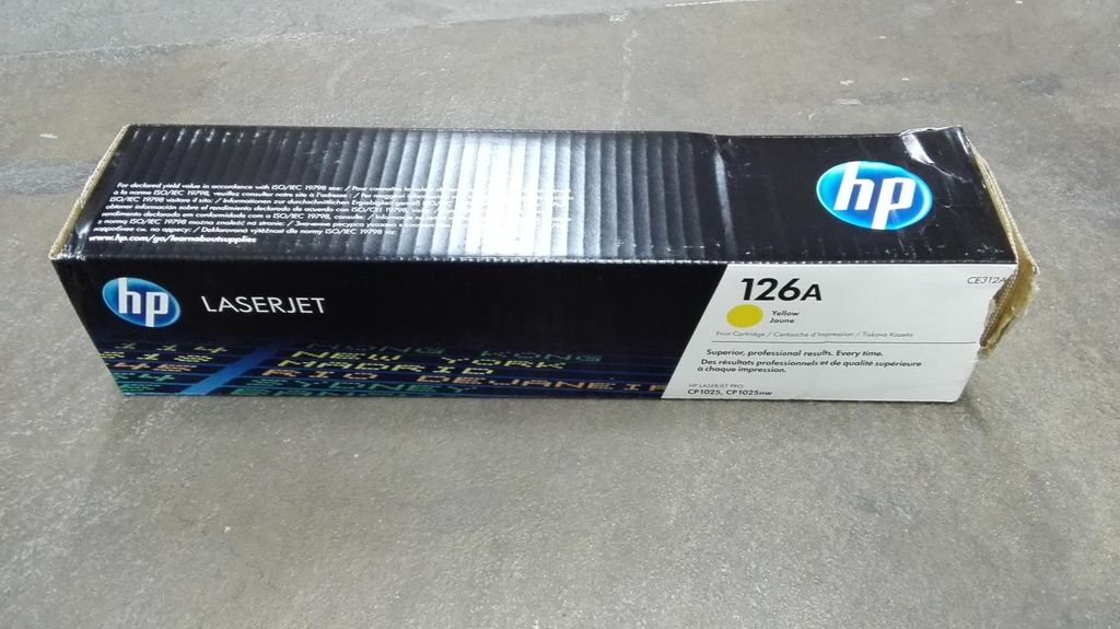 HP 126A Toner gelb (CE312A) Produktbild 