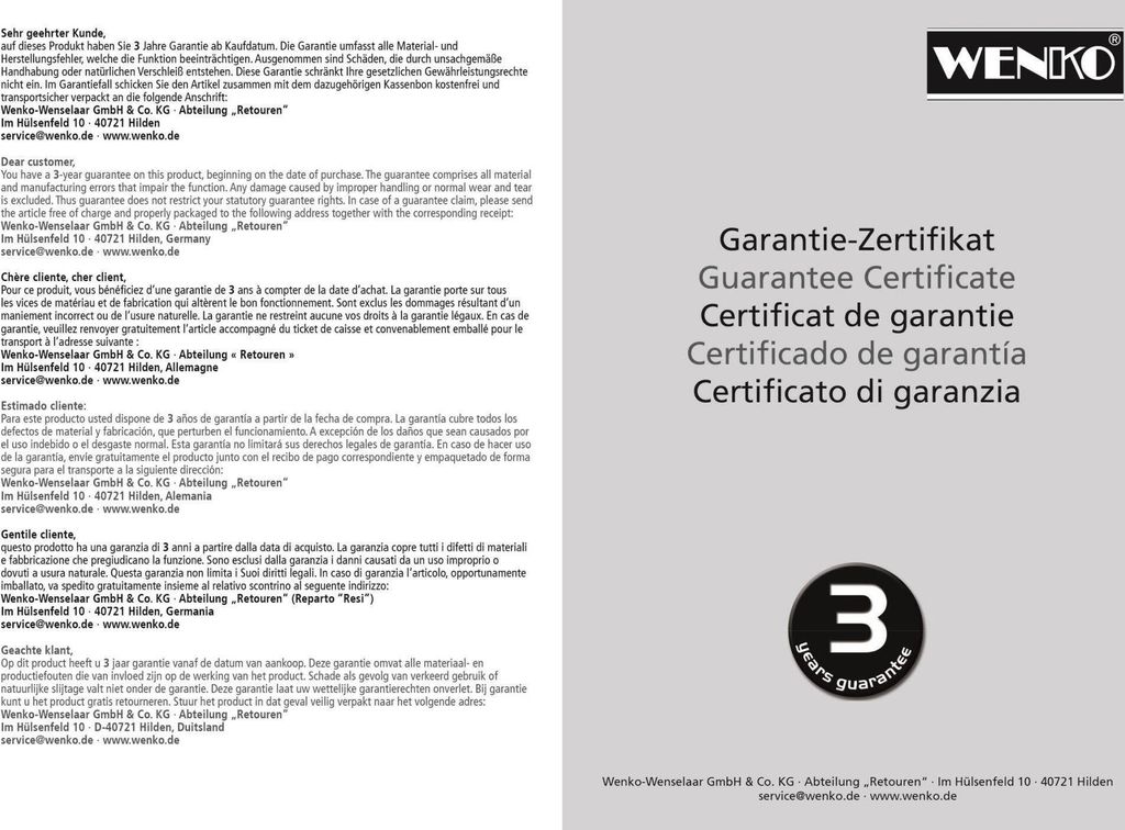 WENKO WC-Sitz mit Absenkautomatik Cuore weiß, grau Produktbild 11