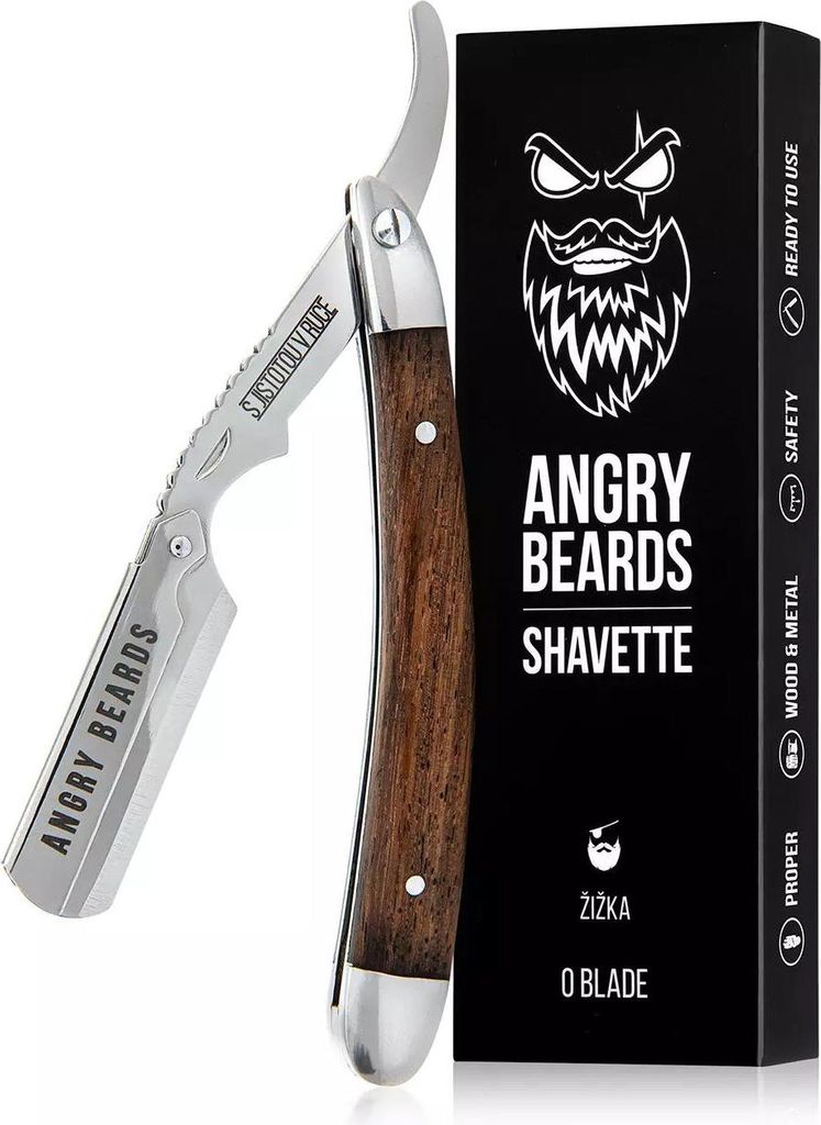 ANGRY BEARDS Žižka O Blade Shavetta Obrázek produktu 