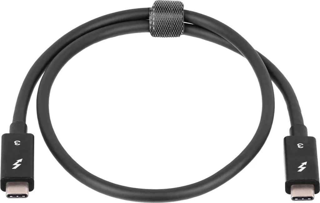 Akyga AK-USB-33 Câble USB-C Thunderbolt 3 0.5m Noir Haute Performance