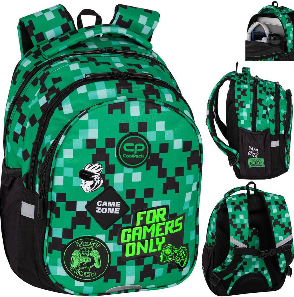 COOLPACK ranzen Rucksack Schulrucksack Jerry GAME ZONE Produktbild 