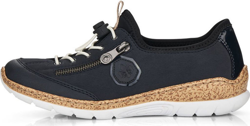 Pantofola Rieker - Navy Sintetico Taglia: 40 Normale Immagine del prodotto 