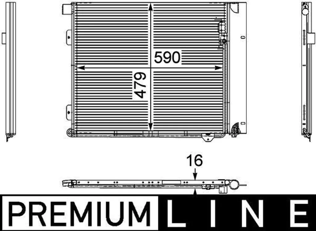 Réparer la Clim de votre MAN TGL avec le Condenseur MAHLE AC 126 000P