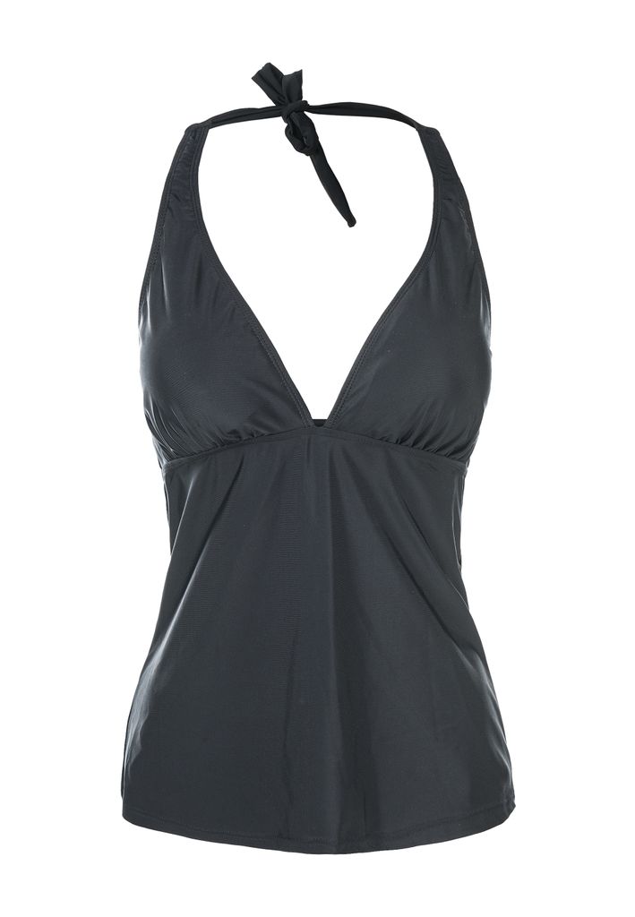 Cruz Bikini Top Diana in einfarbigem Design 1001 Black 48