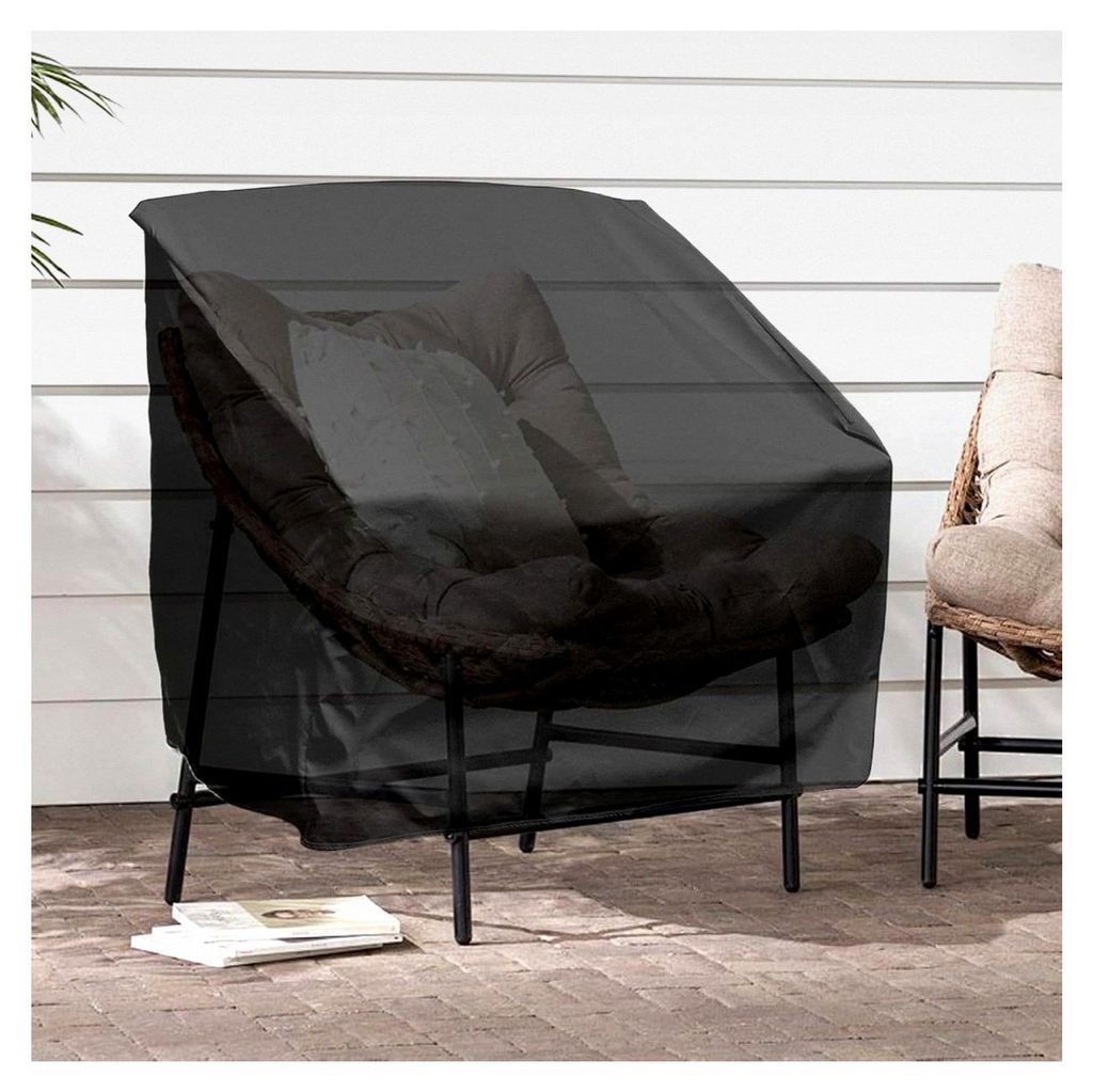 Stuhlbezüge für den Außenbereich | 2er Set Hülle für Schaukelstühle - 79 x 84 x 92 cm UV-beständiger Schutz für Gartenmöbel