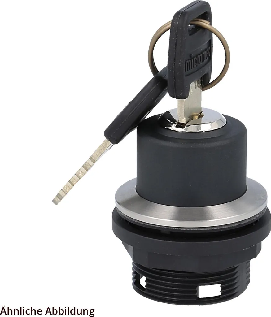 Georg Schlegel Chiave di sicurezza a scatto, 2S rotonda, SHORTRON Connettore piatto 2,8 mm x 0,8 mm - 1 pezzo