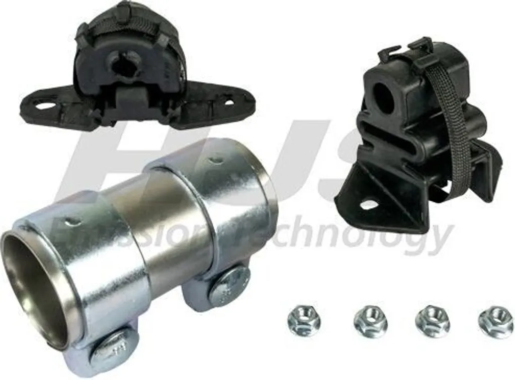 HJS 82 22 9028 Kit de Montage Échappement pour Opel Corsa F et Mokka