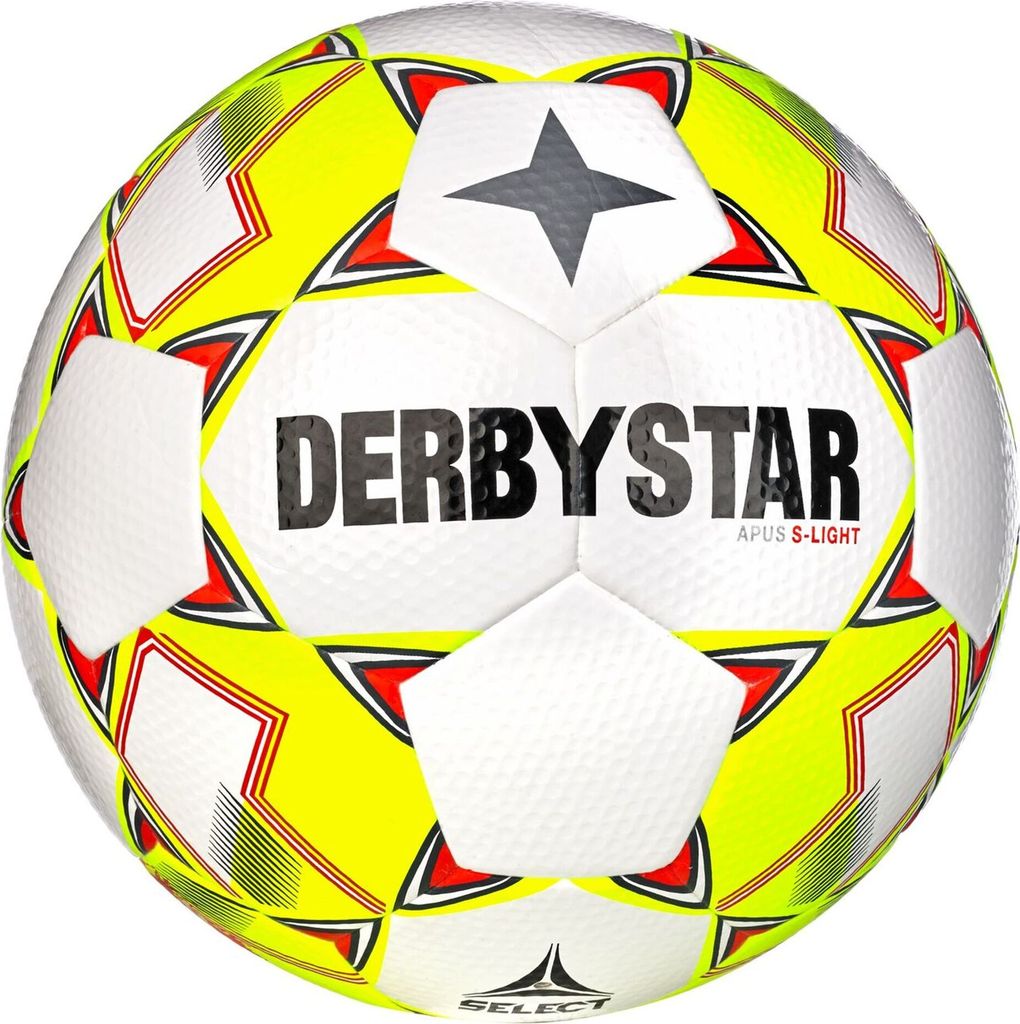 Derbystar Apus S-Light v24 Jugendbälle weiß gelb rot Gr 4