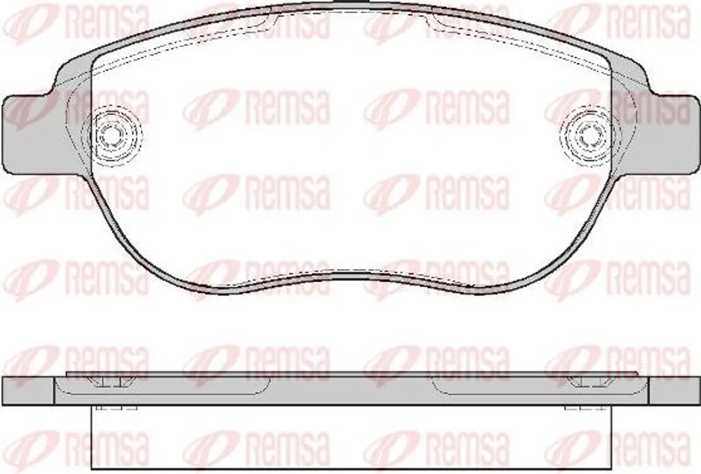 Plaquettes de frein haute performance OE 425235 pour Peugeot 206 207