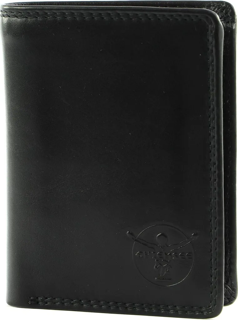 Chiemsee Portafoglio Pelle Uomo - Leather Wallet Black con RFID Nero