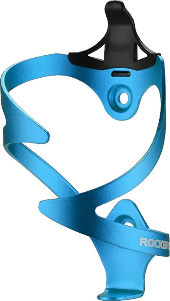 Aluminium Fahrradflaschenhalter - blau