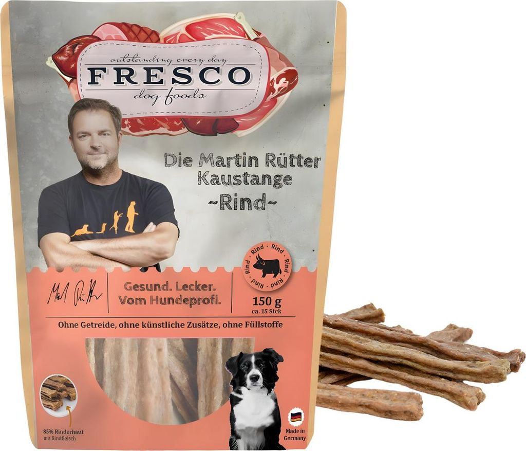 FRESCO Die Martin Rütter Kaustange mit Rind 150 g Produktbild 