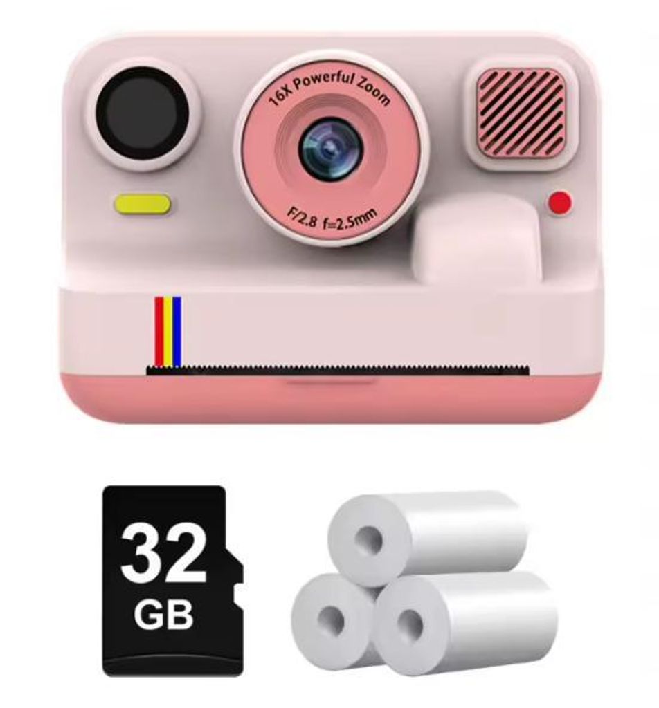 Fotocamera istantanea Blossom K12 Kids, doppio obiettivo da Immagine del prodotto 