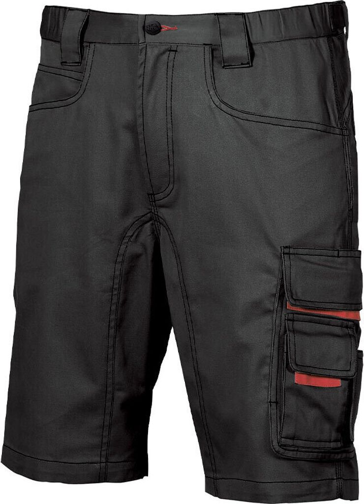 U-Power Kurze Hose Party, Farbe:black carbon, Größe:48
