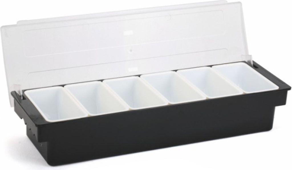 Gewürzbox, Obst- und Gemüse-Gewürzbehälter mit Deckel, Spenderfach, Kunststoff, Eiscreme, Salatbar, Organizer für Restaurantbedarf