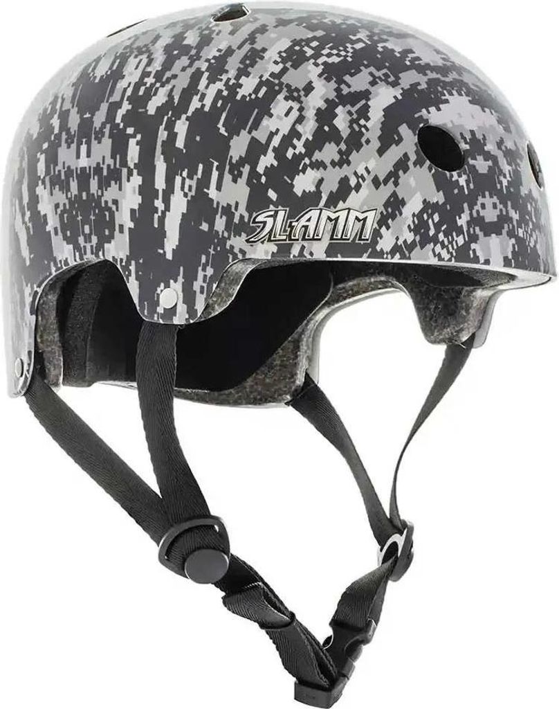 Slamm Scooters Logo Helm Grau 57-59 cm Herren,Damen Grau 57-59 cm