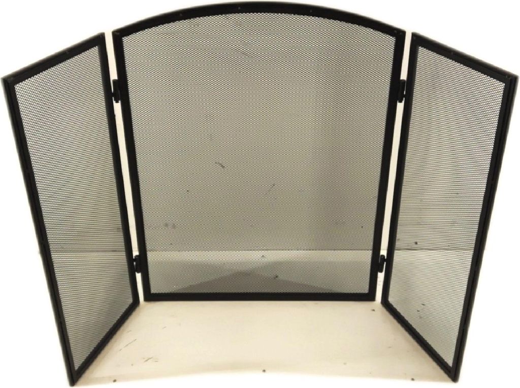 relaxdays Funkenschutzgitter schwarz Produktbild 13