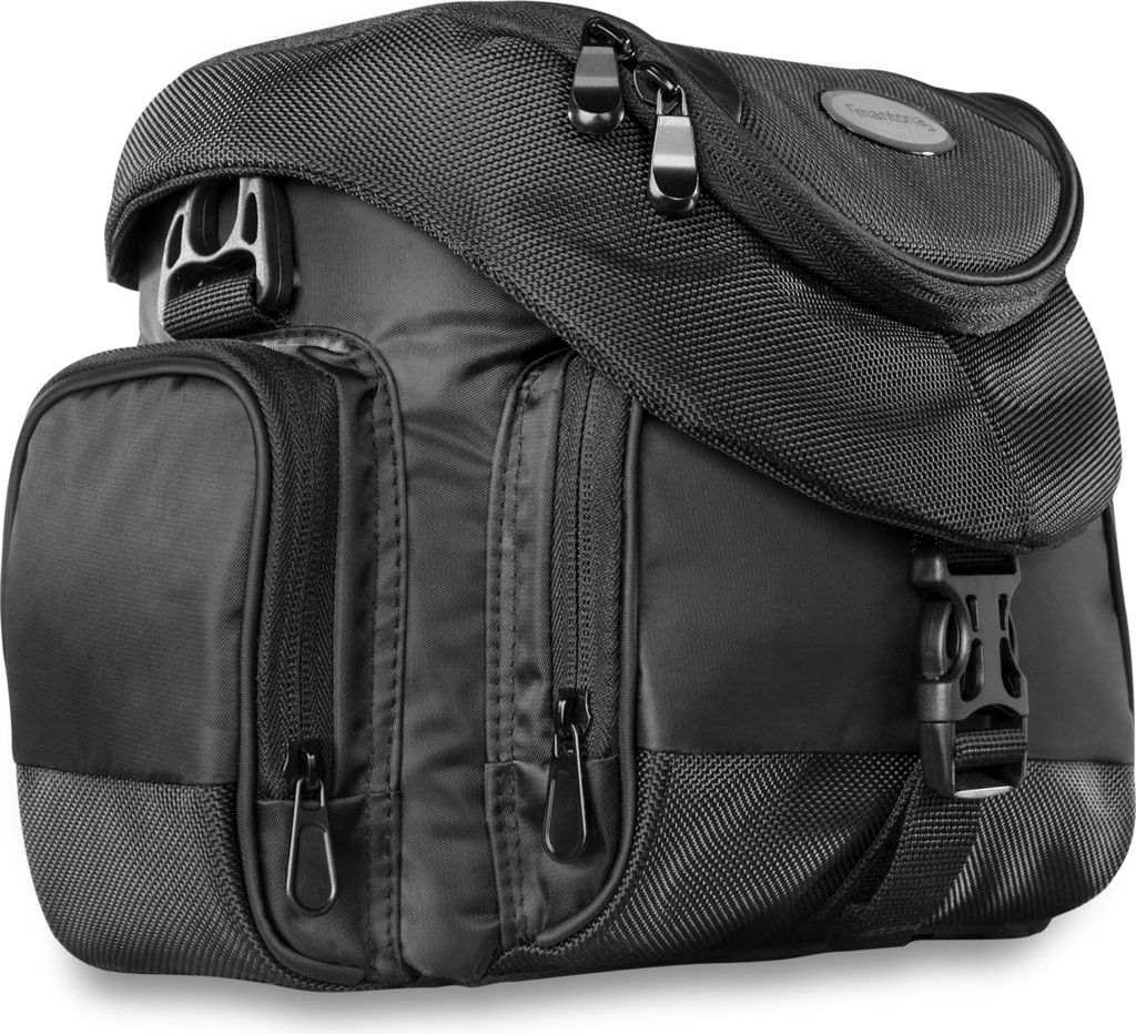 Mantona Premium Fototasche schwarz, wasserabweisend mit Produktbild 
