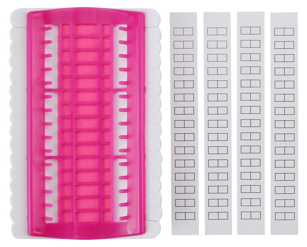 30 Positionen Kreuzstich-Nadelhalter, Sticktwist-Faden-Organizer, Nähwerkzeuge, Rose