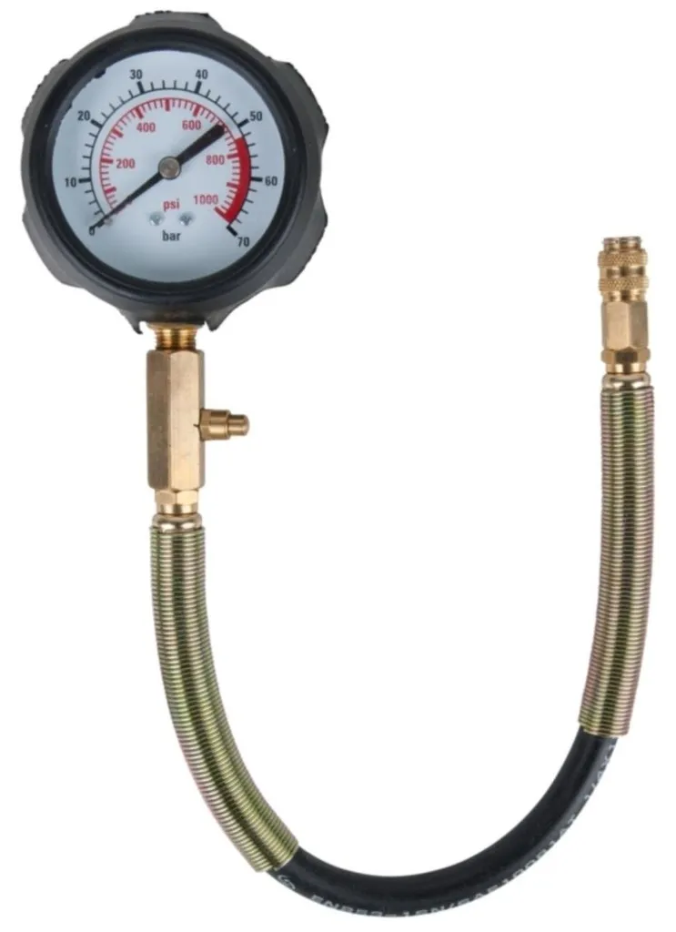 Manomètre et tuyau de rechange pour testeur de pression KS Tools 150.1680