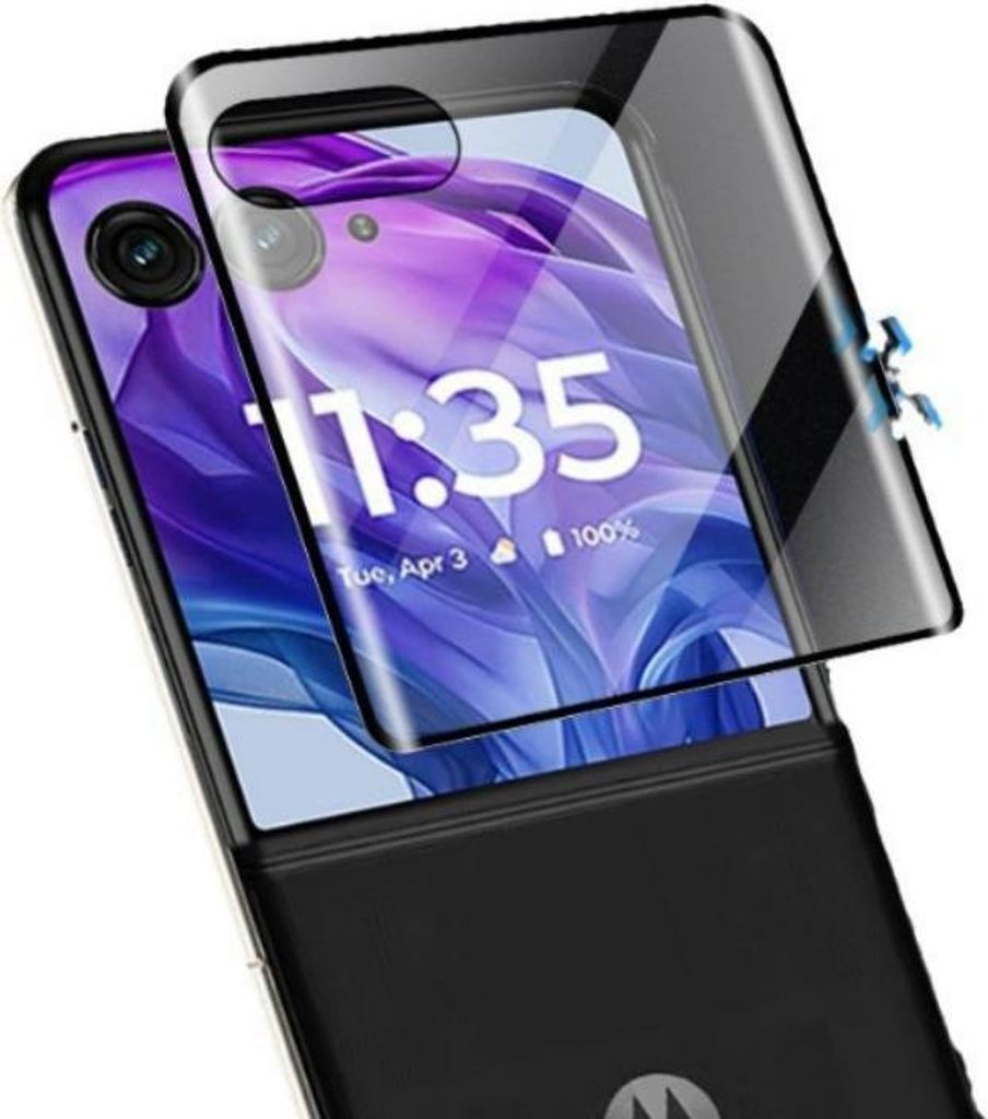 INF Displayschutz aus gehärtetem Glas für Motorola Razr 50 /Razr 2024 Motorola Razr 50 /Razr 2024