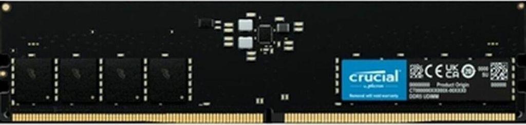 Crucial CT32G48C40U5, 32 GB, 1 x 32 GB, DDR5, 4800 MHz, Obrázek produktu 