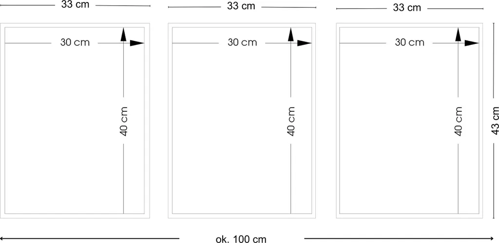 Set Poster con Cornice Nera Economici e Robusti - Offerta Online - 3