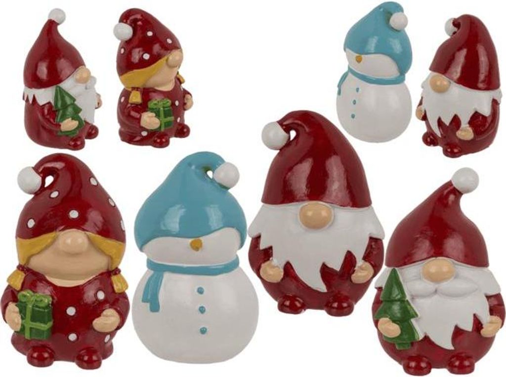 Ootb Statue Weihnachtszwerg 4x3x6cm