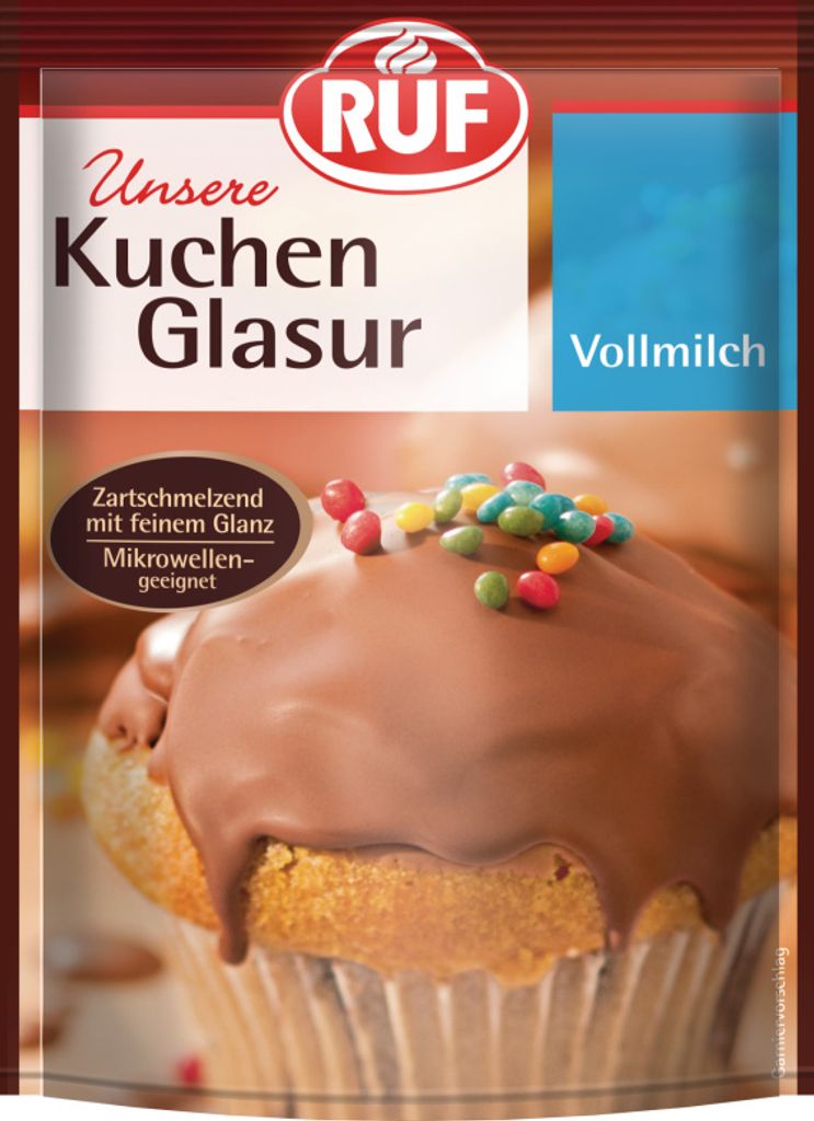 RUF Glasur Vollmilch 100 g Produktbild 