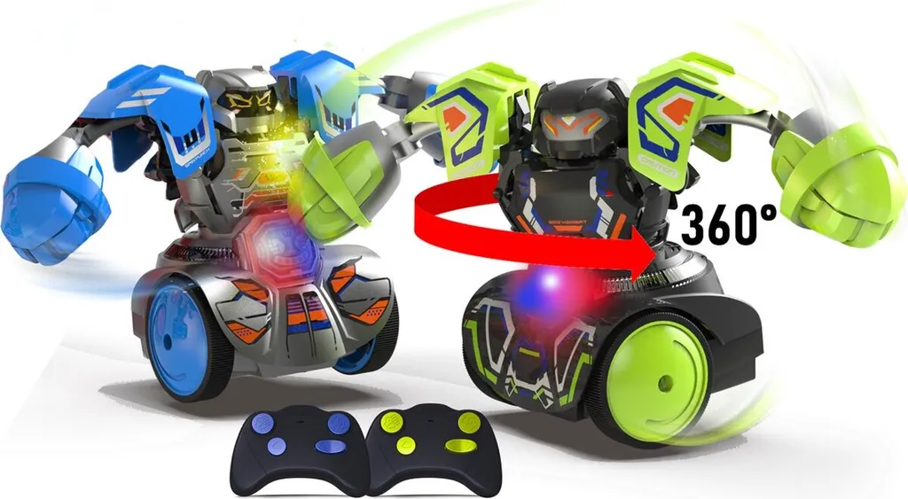 Silverlit Robot Kombat Tornado : Doubles Robots avec Rotation 360° - 9
