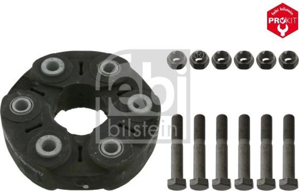 FEBI BILSTEIN 43482 Gelenk, Kardanwelle OE 26117546425 kompatibel mit 7er F01, 7er G11, X1, X3, X5, Z4er E89, 6er G32, 6er F06, 6er F13, 6er F12, 6...