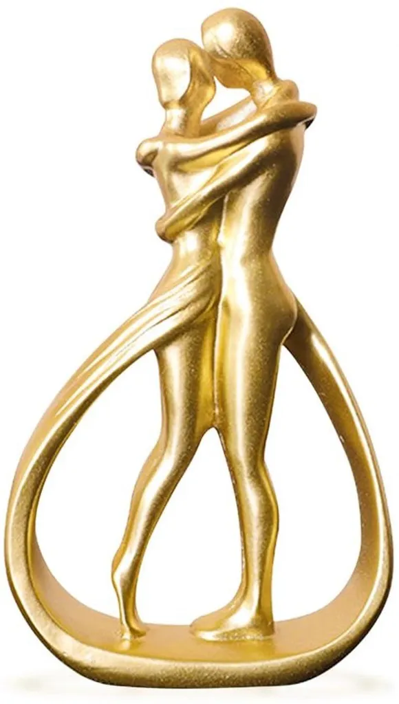 Sublimez un Intérieur Vide avec la Sculpture Couple Romantique Azomor