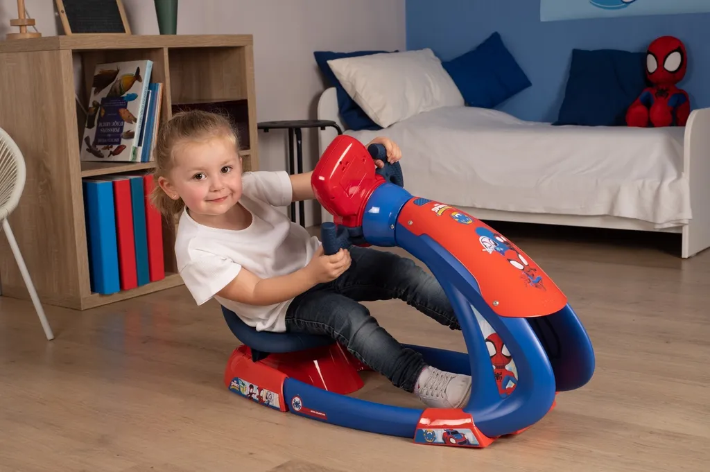 Simulateur Smoby Spidey : cockpit réglable avec sons et lumières - 10