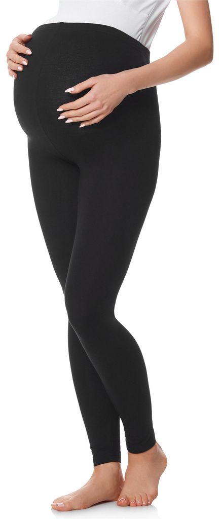 Be Mammy Lange Umstandsleggings aus Baumwolle BE20-230 Produktbild 