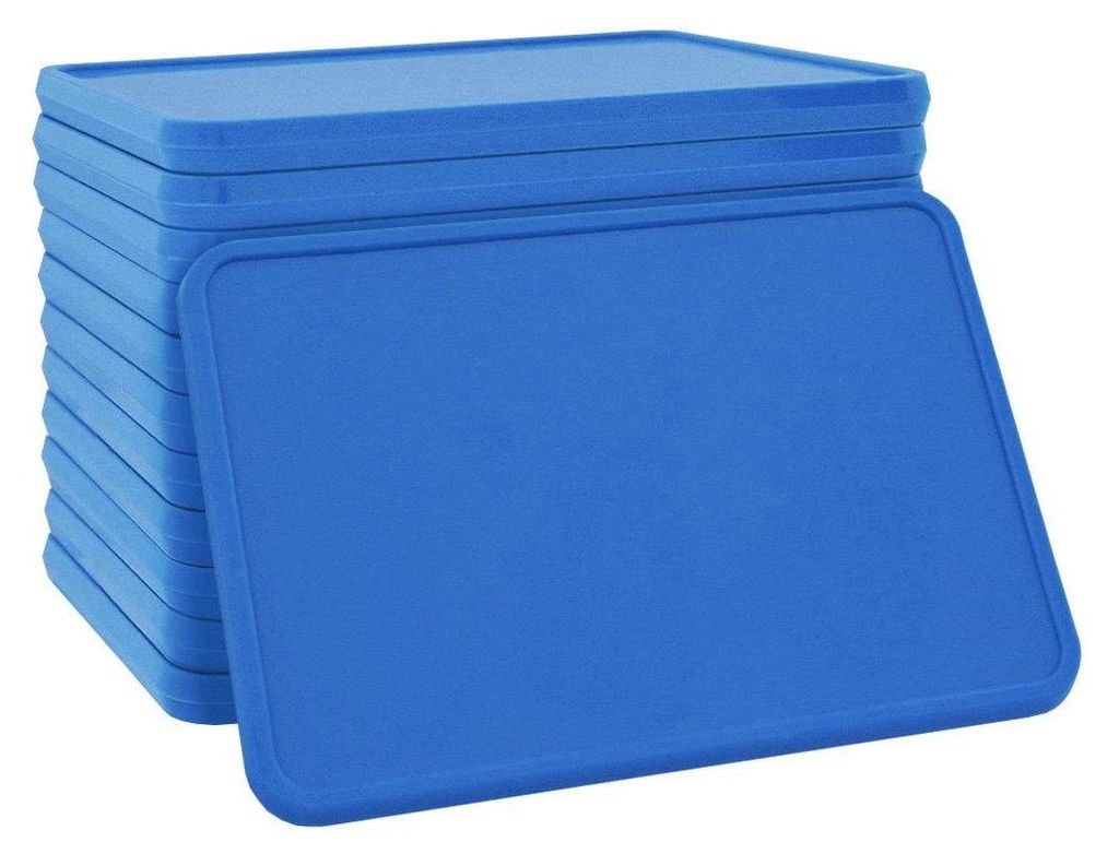 CombiCraft Wertmarken Chips Rechteckig 50x35mm Blau - pro 100 Stück